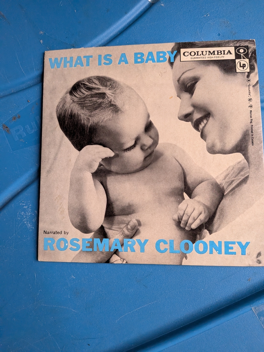 Columbia Vintage 'What Is A Baby' Record